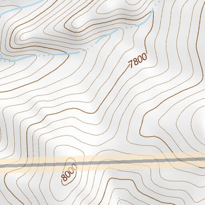 44114SE Page 70 White Cloud Peaks Topo Preview 2