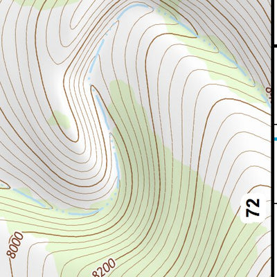 44114SE Page 71 White Cloud Peaks Topo Preview 3