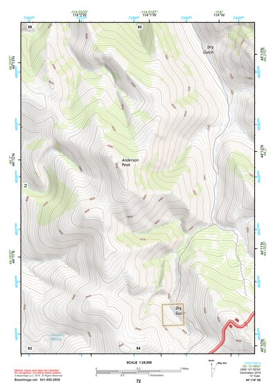 44114SE White Cloud Peaks Topo Bundle Preview 1