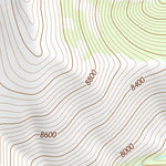 44114SE Page 72 White Cloud Peaks Topo Preview 2