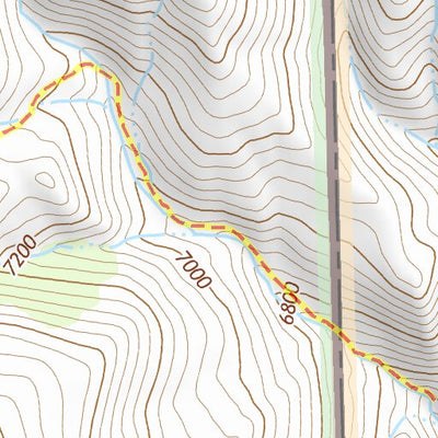 44114SE Page 74 White Cloud Peaks Topo Preview 2