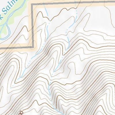 44114SE Page 75 White Cloud Peaks Topo Preview 2