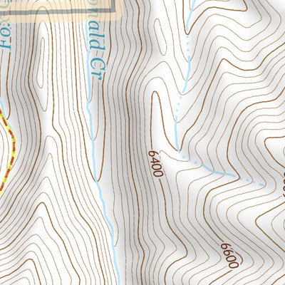 44114SE Page 77 White Cloud Peaks Topo Preview 2