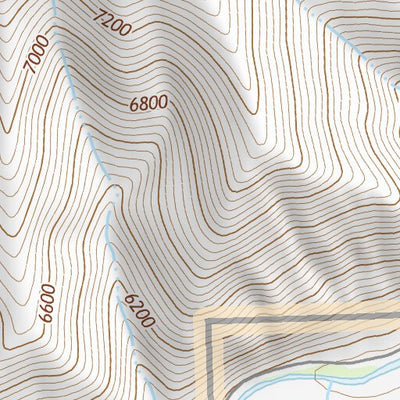 44114SE Page 77 White Cloud Peaks Topo Preview 3