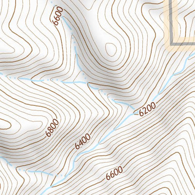 44114SE Page 78 White Cloud Peaks Topo Preview 3