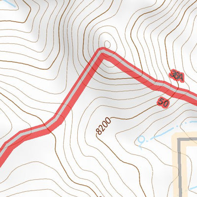 44114SE Page 83 White Cloud Peaks Topo Preview 2