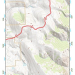 44114SE Page 84 White Cloud Peaks Topo Preview 1