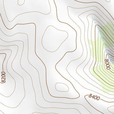 44114SE Page 84 White Cloud Peaks Topo Preview 2