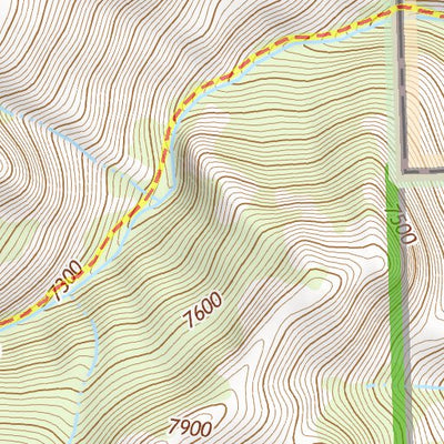 44114SE Page 85 White Cloud Peaks Topo Preview 3