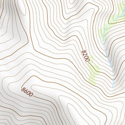 44114SE Page 92 White Cloud Peaks Topo Preview 2