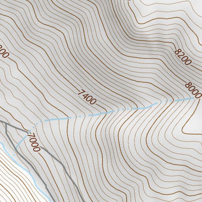 44114SE Page 92 White Cloud Peaks Topo Preview 3