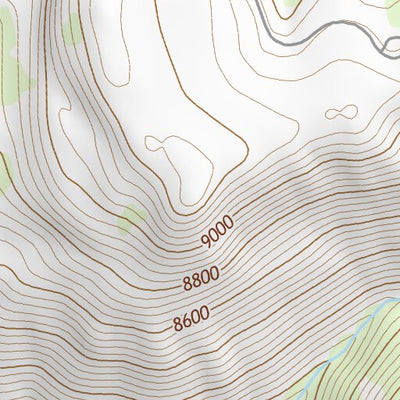 44114SE Page 93 White Cloud Peaks Topo Preview 2