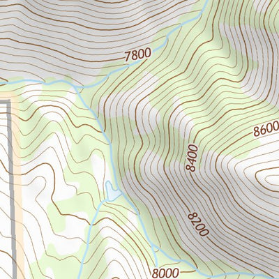 44114SE Page 93 White Cloud Peaks Topo Preview 3