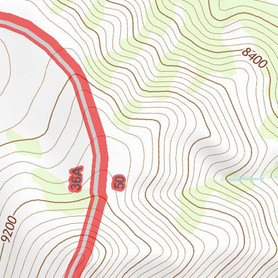 44114SE Page 94 White Cloud Peaks Topo Preview 2