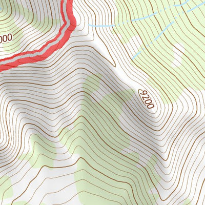 44114SE Page 94 White Cloud Peaks Topo Preview 3