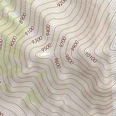 44114SE Page 99 White Cloud Peaks Topo Preview 3