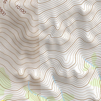 44114SE Page 100 White Cloud Peaks Topo Preview 3