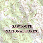 44114SE Page 101 White Cloud Peaks Topo Preview 2