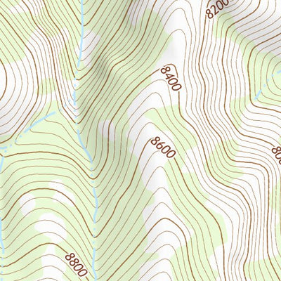 44114SE Page 102 White Cloud Peaks Topo Preview 2