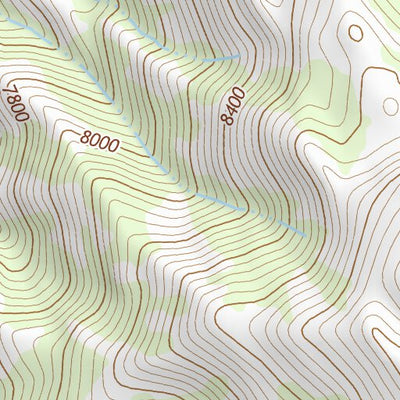 44114SE Page 102 White Cloud Peaks Topo Preview 3