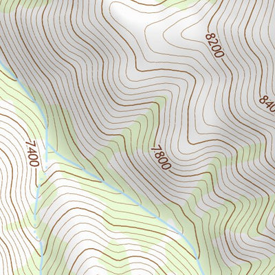 44114SE Page 103 White Cloud Peaks Topo Preview 2