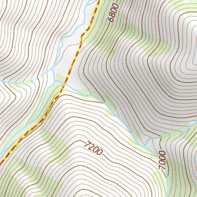 44114SE Page 103 White Cloud Peaks Topo Preview 3