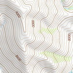 44114SE Page 105 White Cloud Peaks Topo Preview 2