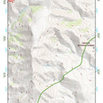 44114SE Page 106 White Cloud Peaks Topo Preview 1