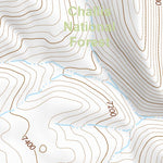 44114SE Page 107 White Cloud Peaks Topo Preview 2