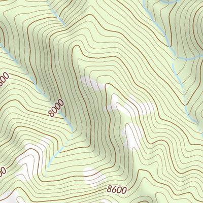 44114SW Page 22 White Cloud Peaks Topo Preview 2