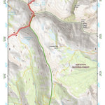 44114SW Page 106 White Cloud Peaks Topo Preview 1