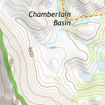 44114SW Page 106 White Cloud Peaks Topo Preview 2