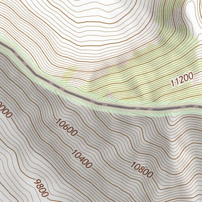 44114SW Page 106 White Cloud Peaks Topo Preview 3