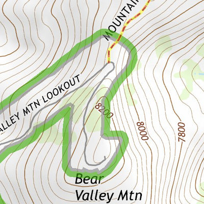 44115SE Page 3 Deadwood River Topo Preview 3