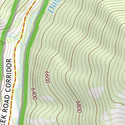 44115SE Page 5 Deadwood River Topo Preview 3