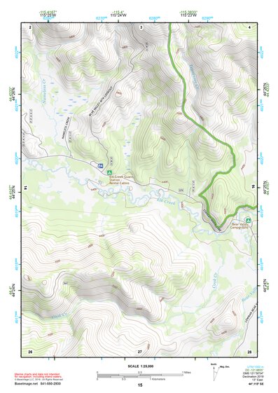 44115SE Page 15 Deadwood River Topo Preview 1