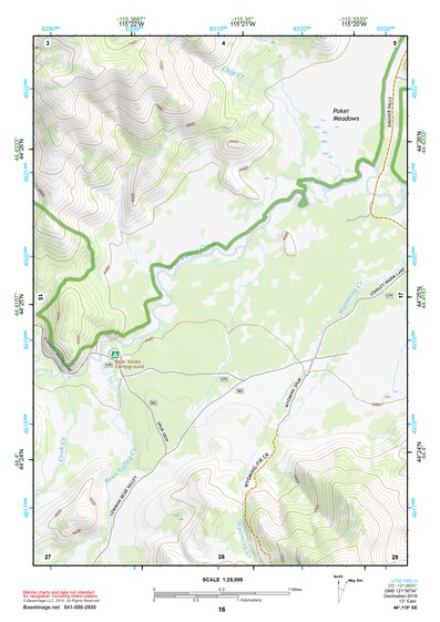 44115SE Page 16 Deadwood River Topo Preview 1