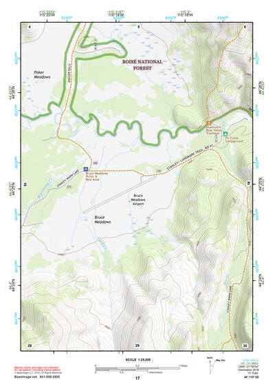 44115SE Page 17 Deadwood River Topo Preview 1