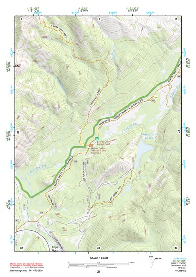 44115SE Page 21 Deadwood River Topo Preview 1