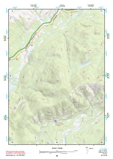 44115SE Page 22 Deadwood River Topo Preview 1