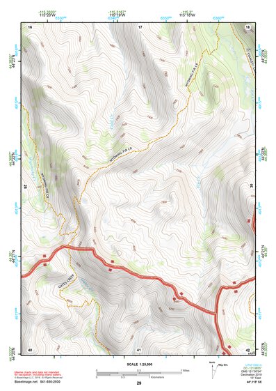 44115SE Page 29 Deadwood River Topo Preview 1