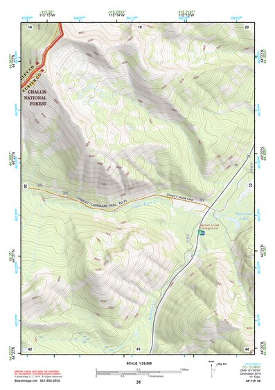 44115SE Page 31 Deadwood River Topo Preview 1