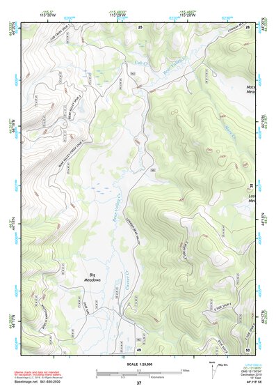 44115SE Page 37 Deadwood River Topo Preview 1