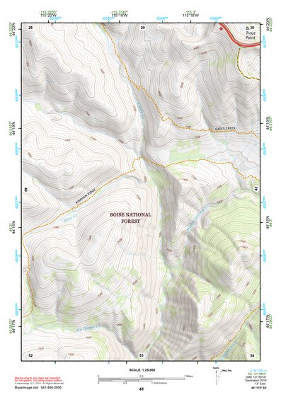 44115SE Page 41 Deadwood River Topo Preview 1