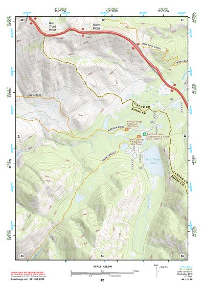 44115SE Page 42 Deadwood River Topo Preview 1