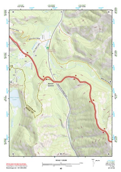 44115SE Page 43 Deadwood River Topo Preview 1