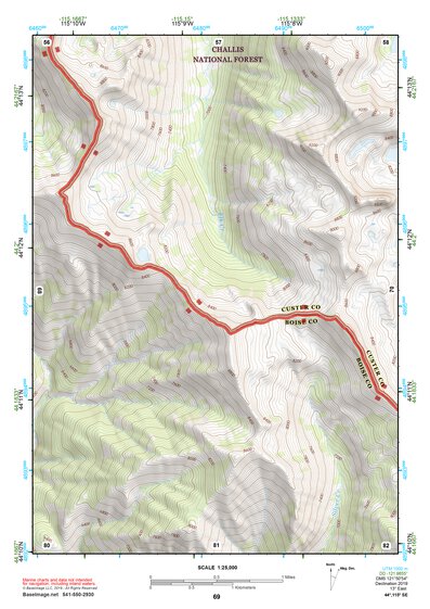 44115SE Page 69 Deadwood River Topo Preview 1