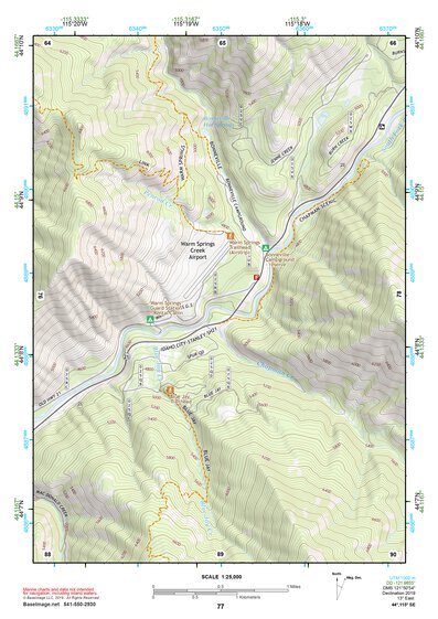 44115SE Page 77 Deadwood River Topo Preview 1