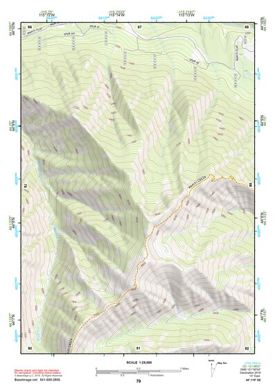 44115SE Page 79 Deadwood River Topo Preview 1