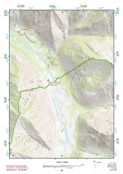 44115SE Page 81 Deadwood River Topo Preview 1